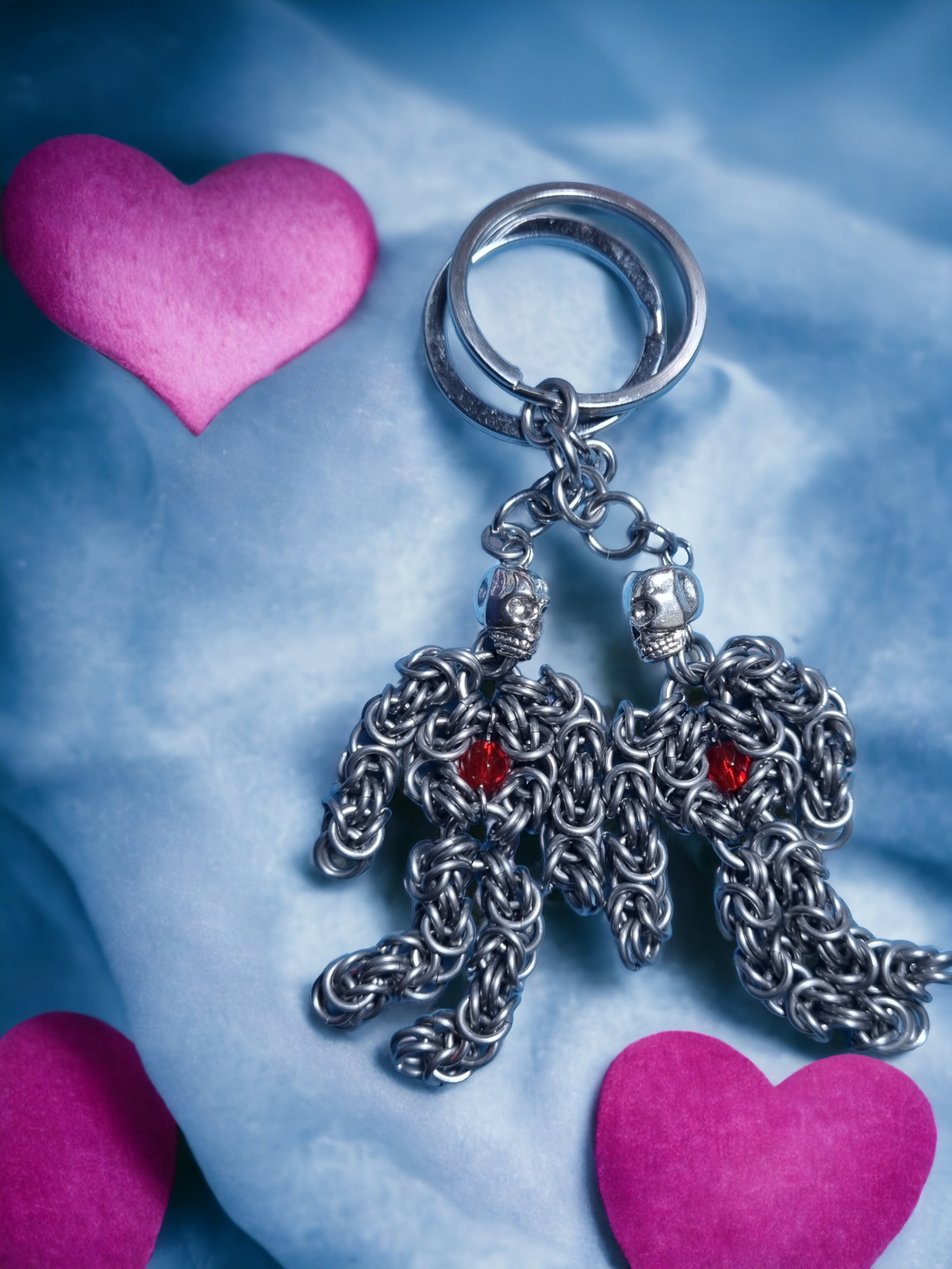 Mr Skellington Lucky Keyring / Handbag Charm image 1
