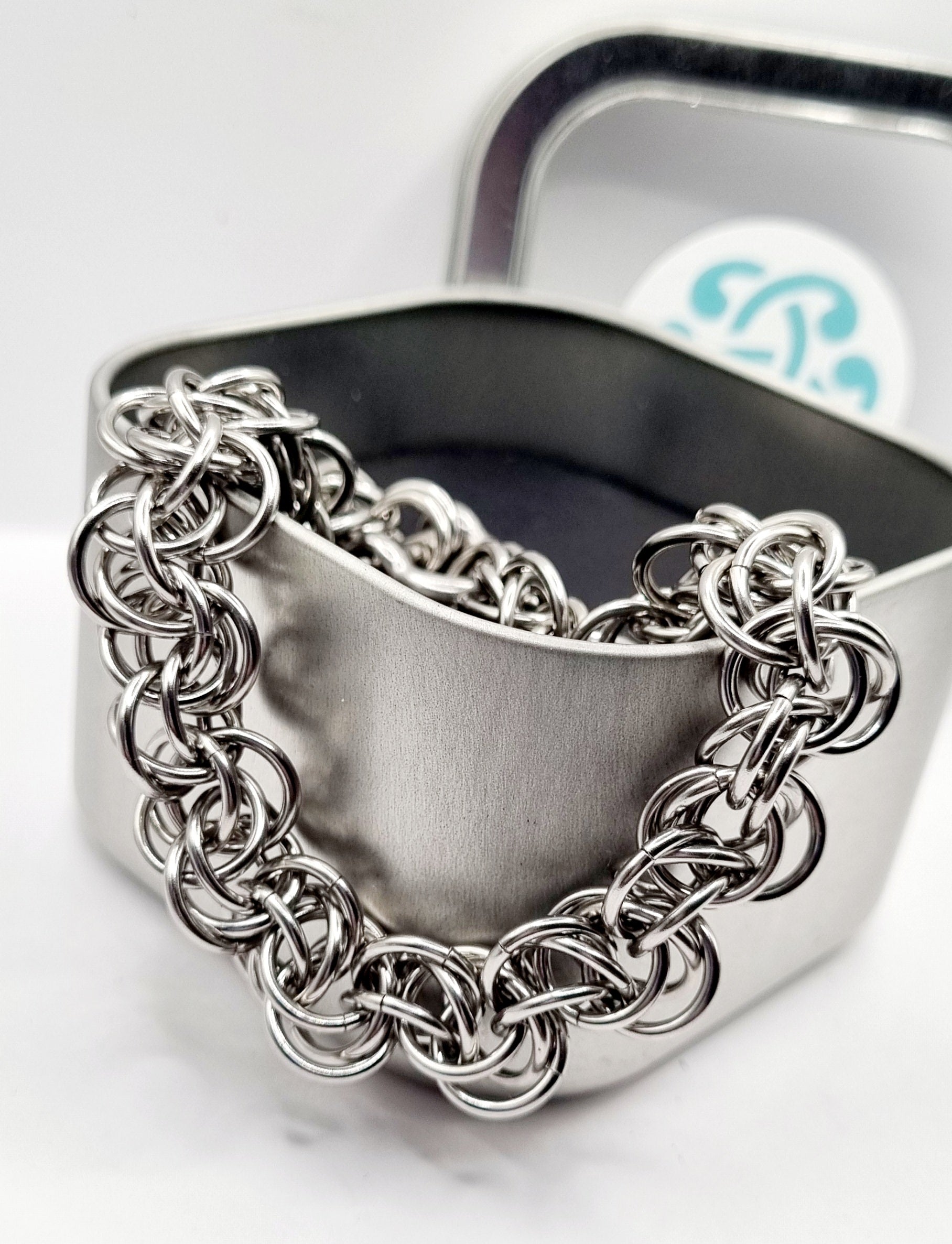 Undertow Chainmaille Bracelet image 0